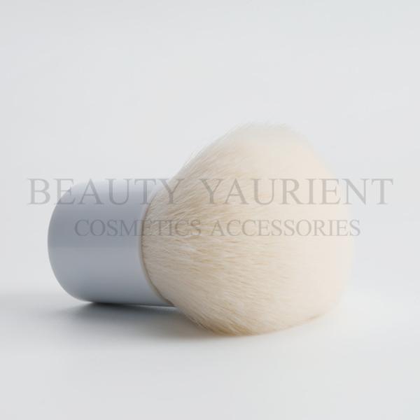 Plastic Handle Private Logo Kabuki Makeup Brush For Loose Powder