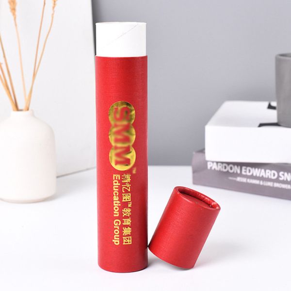 Контейнеры картона цилиндра футболки одежд со слоением крышек лоснистым