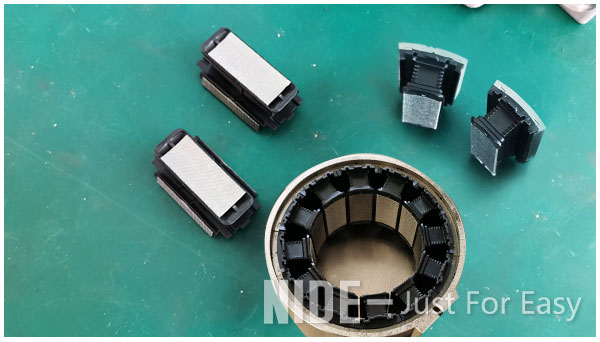 Brushless Dc Motor Segmented Stator Core Hot Melt Machine