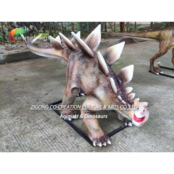 Статуя стегозавра стеклоткани реплики доказательства воды Animatronic Animatronic