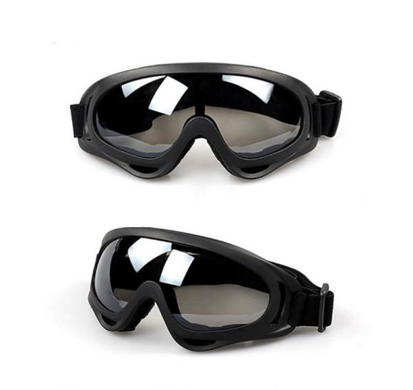Óculos de proteção Windproof UV da motocicleta dos vidros feitos sob encomenda do velomotor do logotipo anti