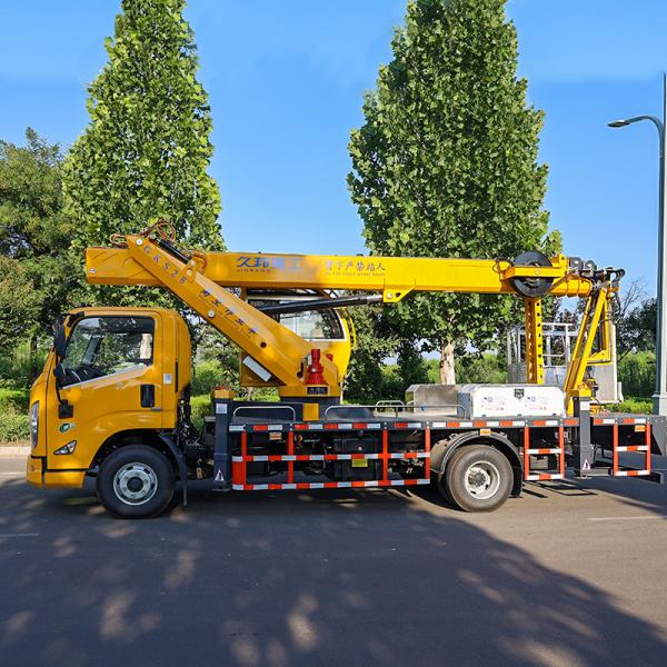 JMC Truck Mounted 27m Telescoping Aerial Work Platform/Hydraulic Lifting Platform