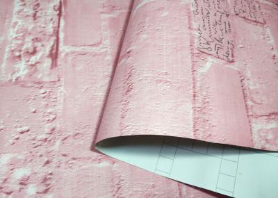 Commercial Brick Decal Wallpaper Multi Color Brick Temporary Wallpaper