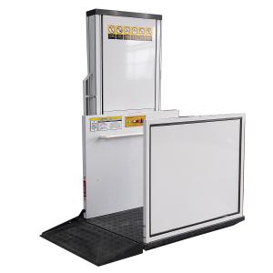Apartment Exterior Vertical Platform Lift 3.5m Handicap Vertical Platform Lifts