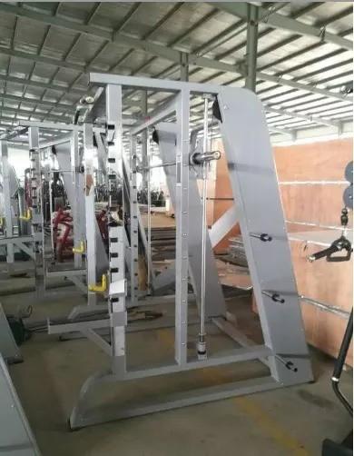 Multi-Functional Power Rack Gym Equipment Home Smith Machine for Squat Shoulder Chest Leg Press Back Arm Exercise Power Bench