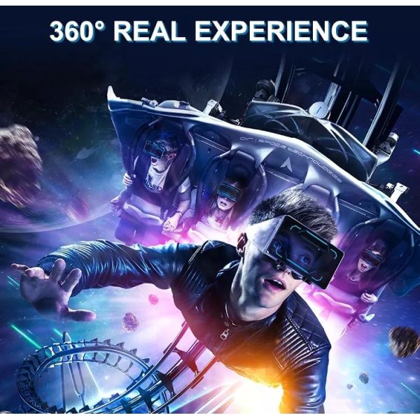 Dreamland Singe VR flight simulator cinema 360 virtual reality simulation rides 360 vr chair