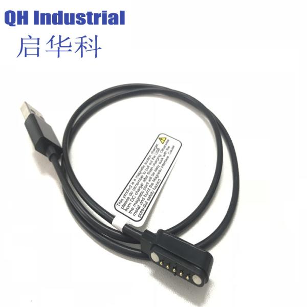 5Pin Male 1A 2A 3A 4A 5A Current Rate Smart Watch Electronical Cigarret PCB Connector Magnetic Pogo Pin Connector