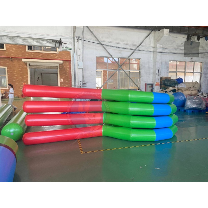 Inflatable Tennis Racket Inflatable Challenge Commercial Outdoor Fun Activities Team Building Custom Inflatable Competition