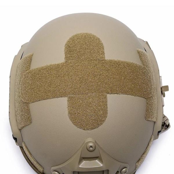 FAST capacete balístico NIJ IIIA capacete de proteção balística Kevlar tático de grande porte capacete de alto corte Khaki