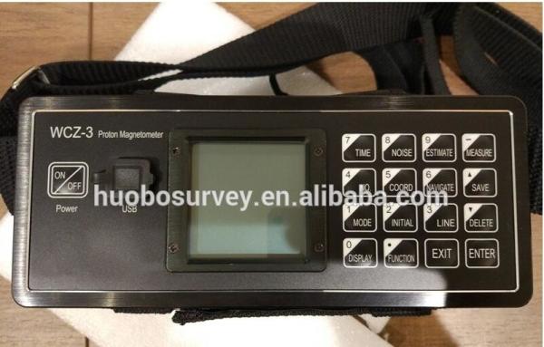 Hot sell cheap and high precision Proton Magnetometer Mineral Detector/ magnetic ore prospector