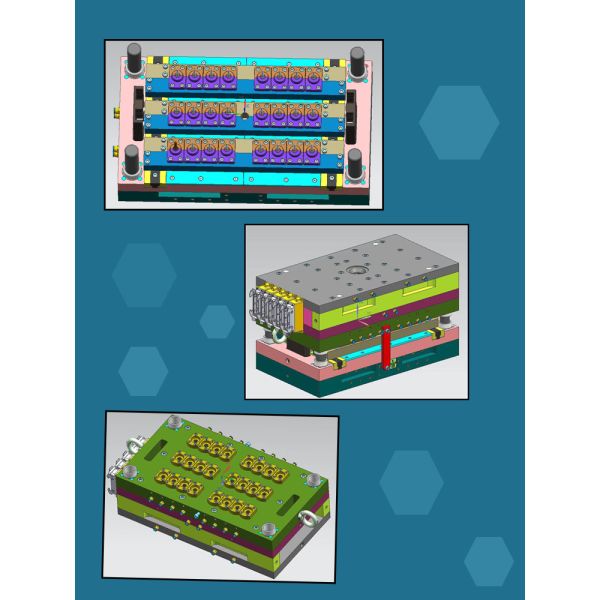 Eceng Hot Runner PET Bottle Mould 48 Cavities Plastic Injection