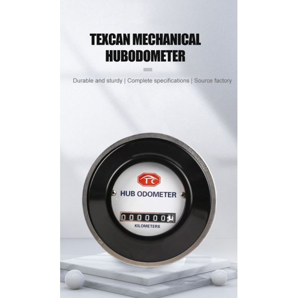 110mm Diameter Truck Trailer Mechanical Hubodometer 650-XXXX for Long Distance Travel