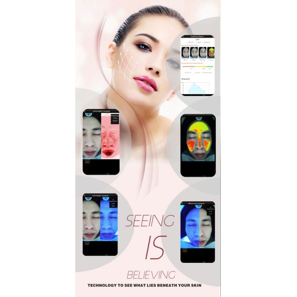 Goemcy Skin Tester 3D Face Magic Mirror Машина для анализа лица