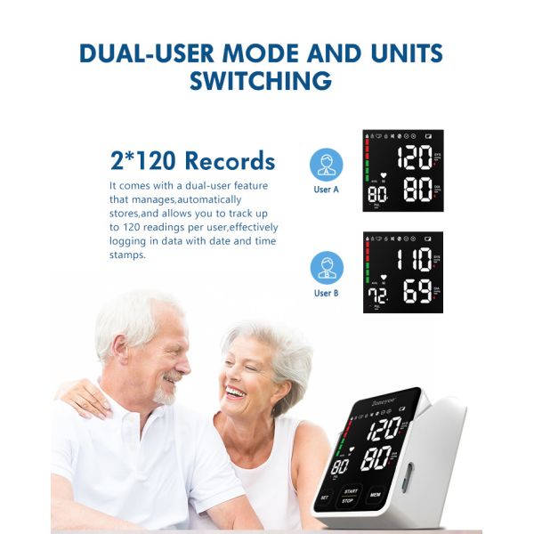 Портативное предплечье монитора кровяного давления цифров BP машины прибора кровяного давления для медицинских служб домочадца