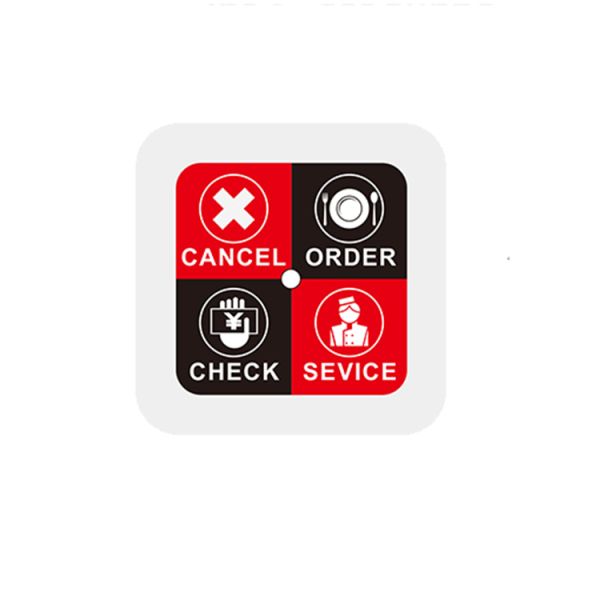 Беспроводной официант, носящий служебный звонок, алфавитно-цифровой, двухстрочный текстовый пейджер, висящий вокруг талии.