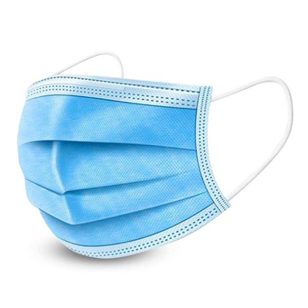Medical 3 Ply Face Mask , Disposable Breathing Mask 50pcs Per Box Packaging