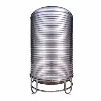 Tanque de agua pura Acero inoxidable 304 2000 litros Tanque de agua portátil