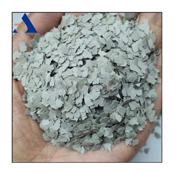 Rubber Coating Decorative Composite Rock Chips Epoxy Floor Flakes 3-6 mm From Hebei