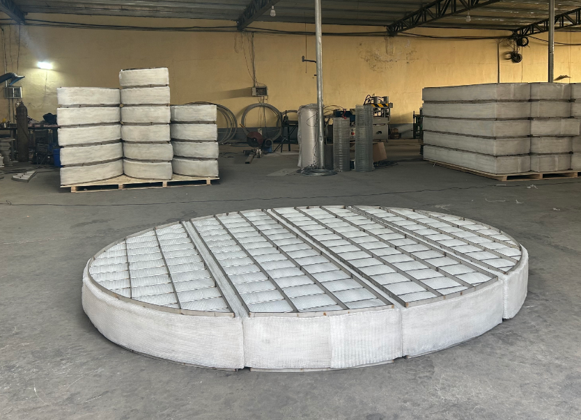 PP Knitted Wire Mesh Demister Pad for Vapour-Liquid Separator 3000mm