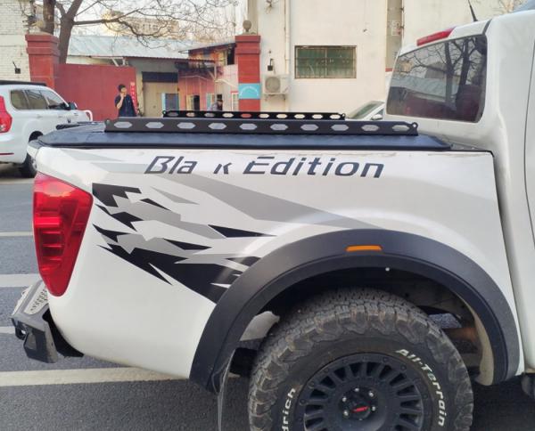 2020- Pickup Truck Accessories Retractable Aluminum Alloy Hilux Revo Hard Type Tonneau Cover