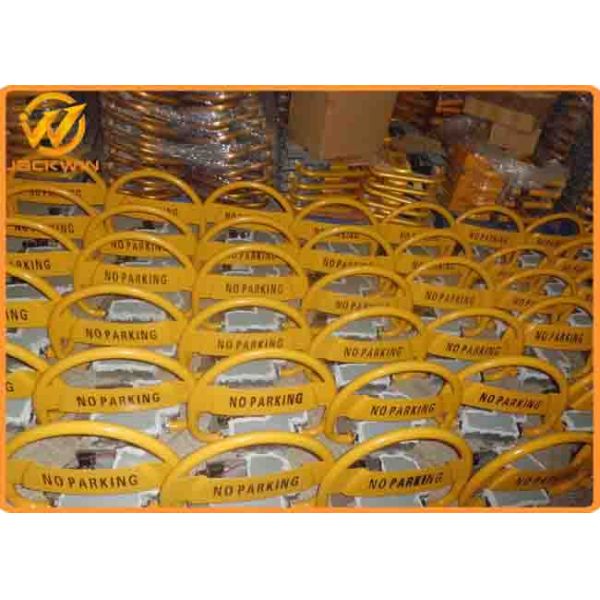 Waterproof Private Car Park Lock With Smart Remote Control System DC 6V 7AH Working Power