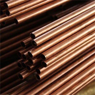 Tubo de tubo de cobre T2 51 mm OD 2,5 mm de espessura Tubo de cobre macio