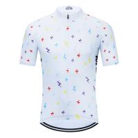 El jersey de ciclo de los hombres con Wicking sudado para los minoristas principales en los E.E.U.U.