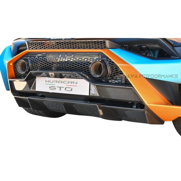 Dry Carbon Fiber Body Kit Compatible Specifically with Lamborghini Huracan STO Providing Aerodynamic Exterior Upgrade