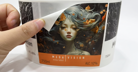 Custom Printing Logo Waterproof Food Sticker Jar Glass Plastic Bottle Label Round Rectangular clear Packaging Label