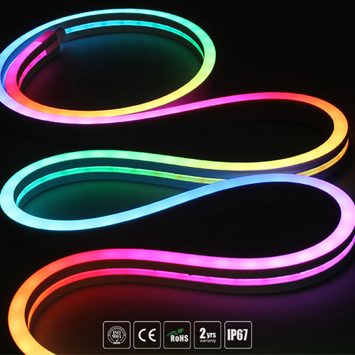 White Flexible Led Neon Tube Light High Flexibility Water UV Resistance