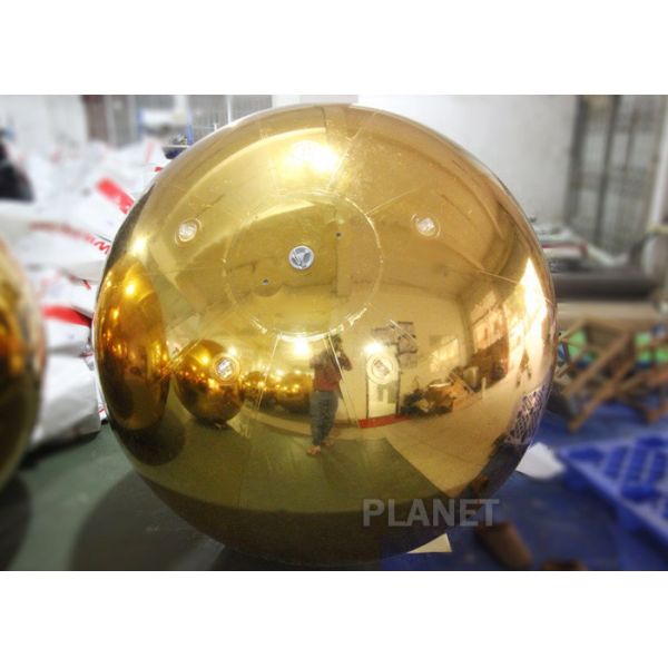 Шарики зеркала серебряного отражательного воздушного шара раздувные плавая для Веддинг украшения