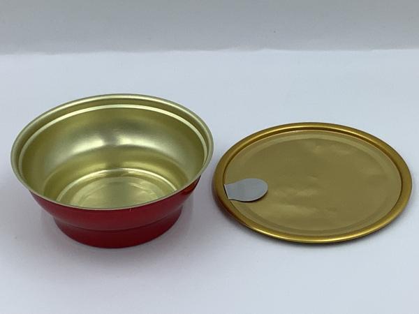 250ml Two Piece Aluminum Bowl Can Customization 98.9mm Diameter 98.9*55mm