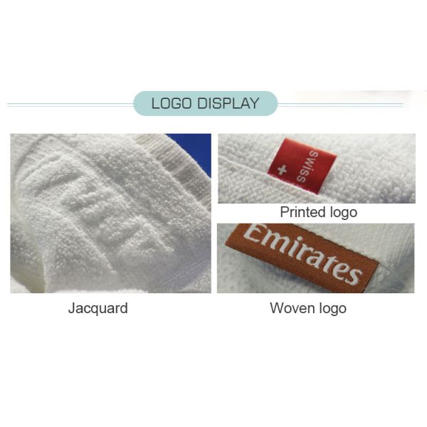 Полотенце устранимой авиакомпании хлопка горячее