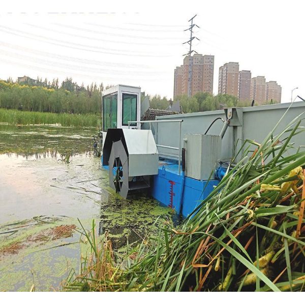 Low Price Reservoir Weed and Hyacinth Harvester with Cutter