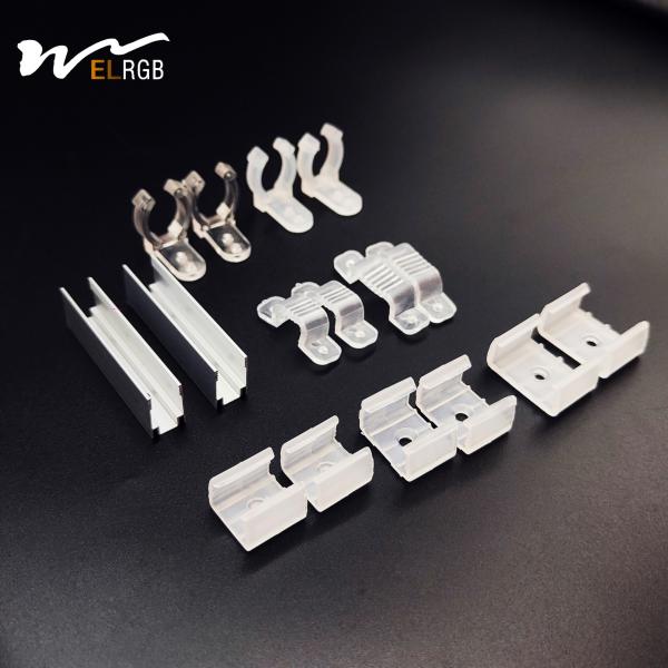 3014 5730 2835 5050 LED Light Strip Buckle Fixer Translucent Product Weight kg 0.01