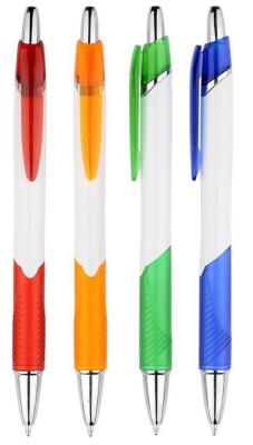 advertising click pen, plastic click pen, click plastic ball pen