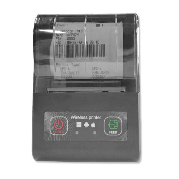 Max. Resolution 203 Dots/line Mini Portable Blue Tooth Receipts Thermal Printer MP-58M