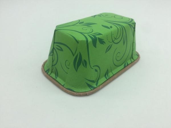 Custom Ovenable Paper Baking Molds , Disposable Loaf Pans For Baking Home Cookie