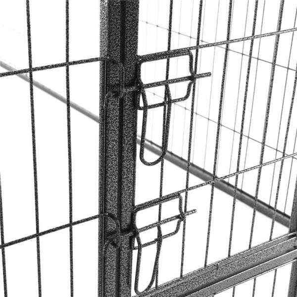 Customizable Stainless Steel Dog Box Puppy Whelping Pen PPK88G Model High Safety