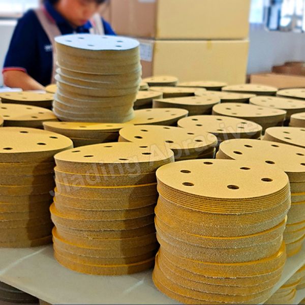 Hook and Loop Backing Material 6 Inch 150mm 180mm 8 Hole Sanding Disc for Bench Grinder