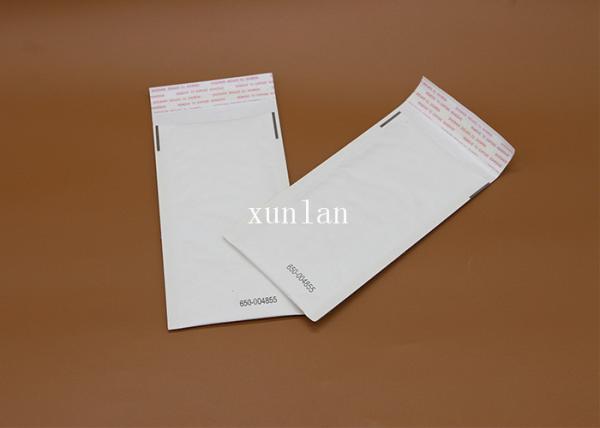 White Flat Eco Lite Kraft Bubble Mailer PE Material For Packaging Clothes