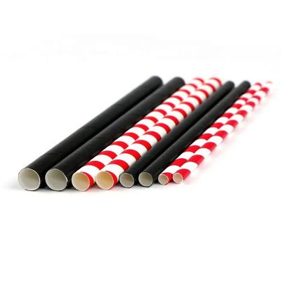 12mm Biodegradable Paper Straws for Bubble Tea Commercial Buyer Cafes and Coffee Shops