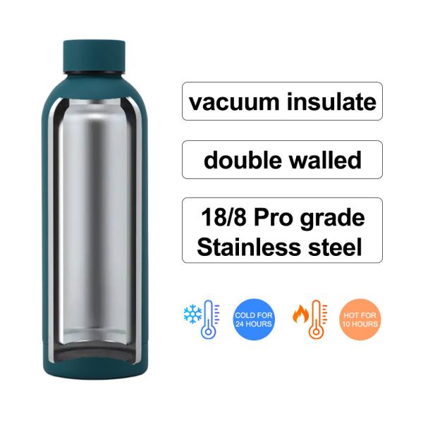 Double Wall Stainless Steel 750ml Insulated Drink Water Bottle Made for Boiling Water