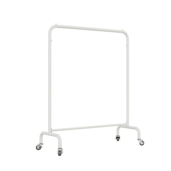 Rolling Commercial Clothing Display Racks 200MM Retail Garment Rack