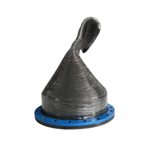 Flanged Rubber Duckbill Check Valve PN0.6-PN1.6 Rubber Check Valve