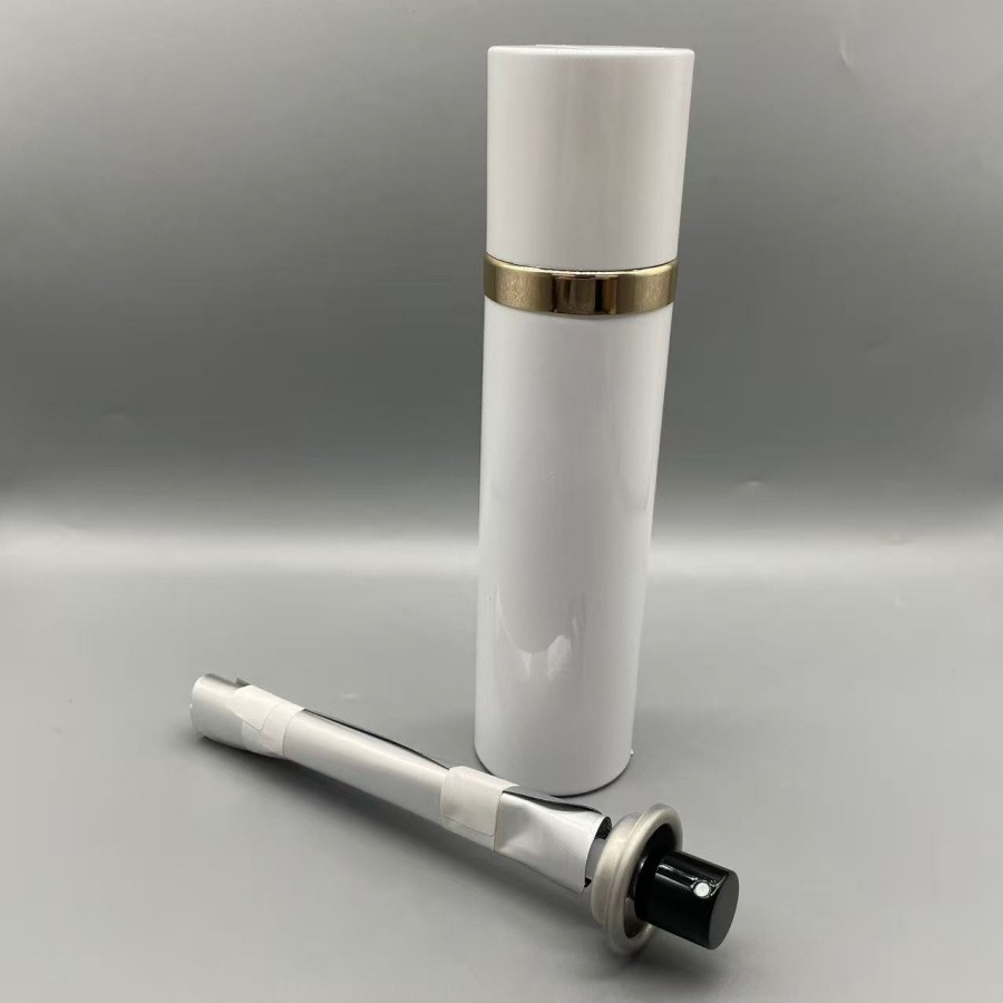 Bag on Valve Aluminum Aerosol Can, Pressurized BOV Canister for Body Spray Cosmetic Packaging