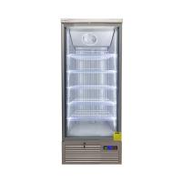 Fabricant de congélateur vertical sans gel avec porte vitrée triple vitrée anti-brouillard sans cadre
