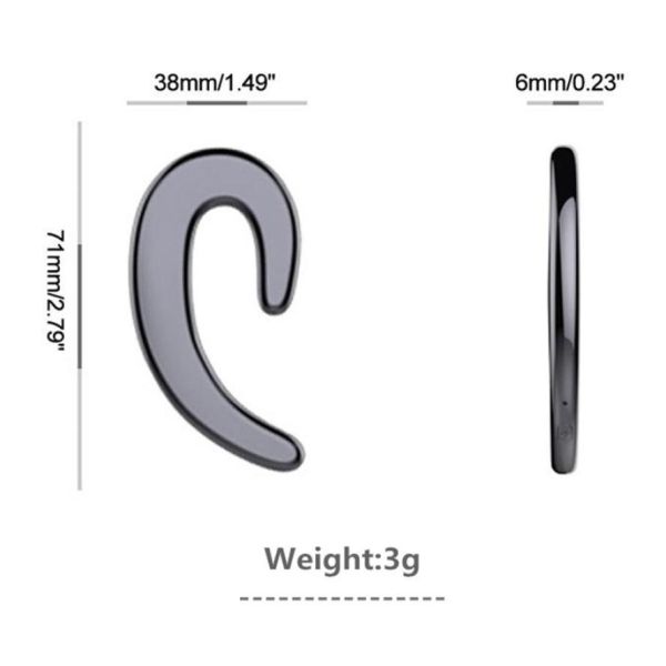 Наушника спорт наушников наушников наушников Bluetooth костной проводимости шлемофон беспроводного бесшнурового хэндс-фри с Mic