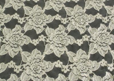 Custom Nylon Spandex Brushed Lace Fabric Anti Static 125cm Width CY-LQ0038