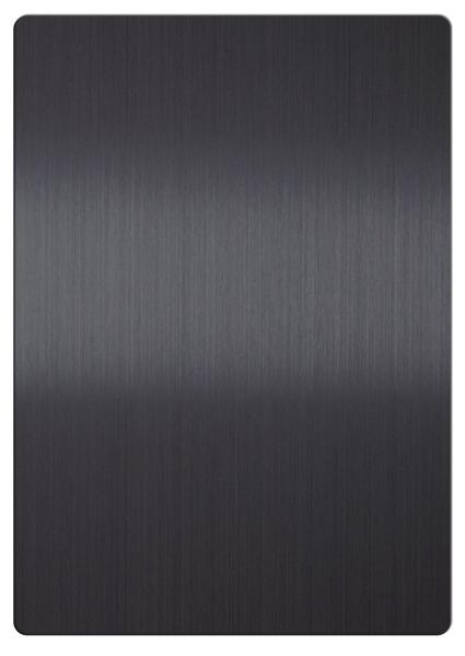 316 Grade Column Cladding Stainless Steel Decorative Sheet In Black